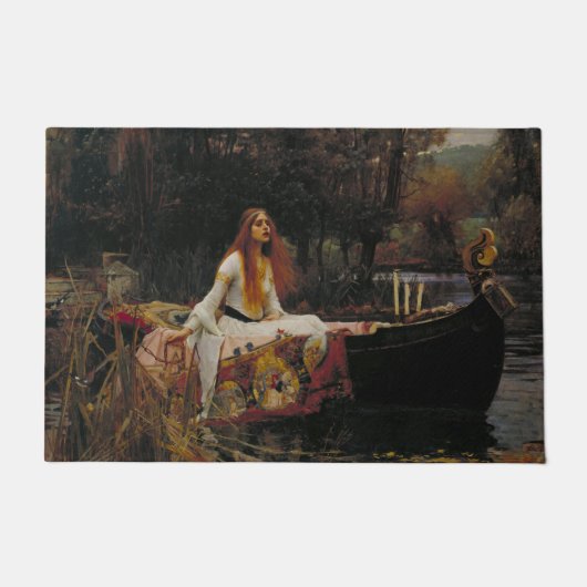 The Lady of Shalott – 1888 John William Waterhouse ドアマット (正面)