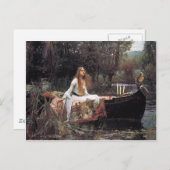 The Lady of Shalott by John W. Waterhouse ポストカード (正面/裏面)
