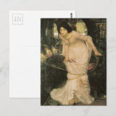 ThE LaDY oF SHaLOTT LoOKiNG aT LaNCELoT ポストカード (正面/裏面)