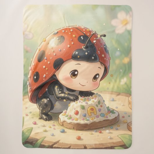 The Ladybug and the Hidden Nectar Kingdom シェルパブランケット (正面)
