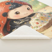 The Ladybug and the Hidden Nectar Kingdom シェルパブランケット (3/4)