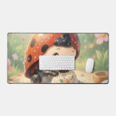 The Ladybug and the Hidden Nectar Kingdom デスクマット (キーボード&マウス)