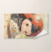 The Ladybug and the Hidden Nectar Kingdom バスタオルセット (ハンドタオル)