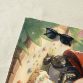 The Ladybug and the Hidden Nectar Kingdom ビーチタオル (インサイチュ)