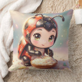 The Ladybug and the Hidden Nectar Kingdom.1 クッション (ブランケット)
