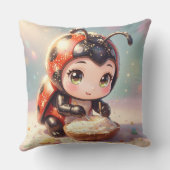 The Ladybug and the Hidden Nectar Kingdom.1 クッション (裏面)