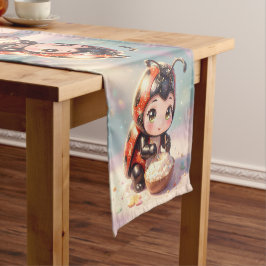 The Ladybug and the Hidden Nectar Kingdom.1 ショートテーブルランナー