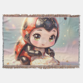 The Ladybug and the Hidden Nectar Kingdom.1 スローブランケット