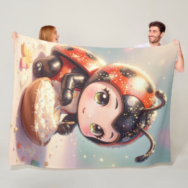 The Ladybug and the Hidden Nectar Kingdom.1 フリースブランケット
