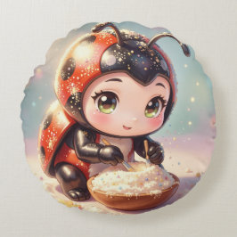 The Ladybug and the Hidden Nectar Kingdom.1 ラウンドクッション
