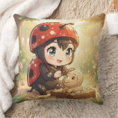 The Ladybug and the Hidden Nectar Kingdom.2 クッション (ブランケット)