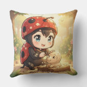 The Ladybug and the Hidden Nectar Kingdom.2 クッション (裏面)