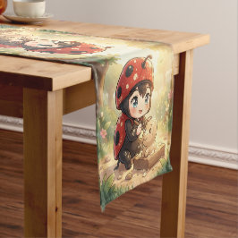 The Ladybug and the Hidden Nectar Kingdom.2 ショートテーブルランナー