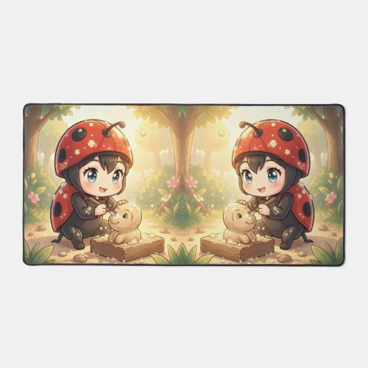 The Ladybug and the Hidden Nectar Kingdom.2 デスクマット (正面)
