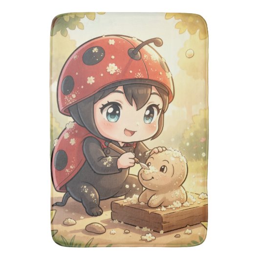The Ladybug and the Hidden Nectar Kingdom.2 バスマット (正面縦)