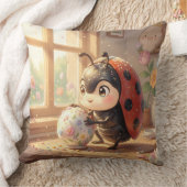The Ladybug and the Hidden Nectar Kingdom.6 クッション (ブランケット)