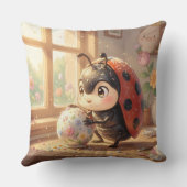 The Ladybug and the Hidden Nectar Kingdom.6 クッション (裏面)