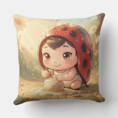 The Ladybug and the Hidden Nectar Kingdom.8 クッション (裏面)