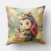The Ladybug and the Hidden Nectar Kingdom.9 クッション (裏面)