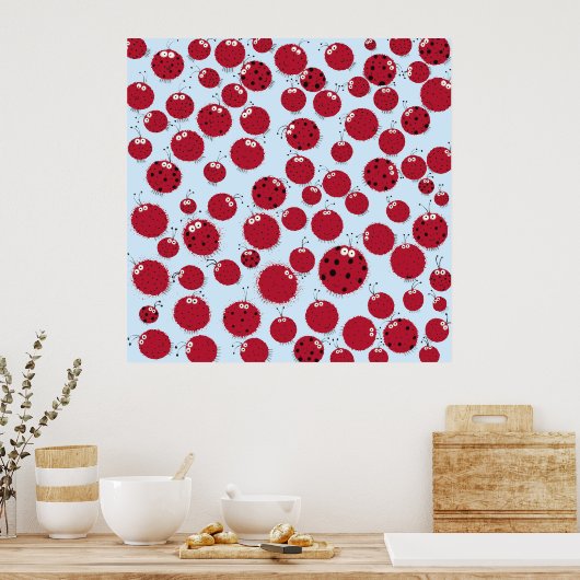 The Ladybug Shindig ポスター (キッチン)