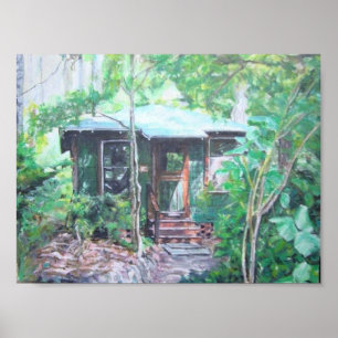 The Lagoon Cabin at Meher Spiritual Center ポスター
