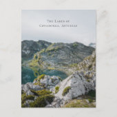 The Lakes of Covadonga, Asturias, Spain travel ポストカード (正面)
