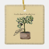 The Land of the Olive Trees セラミックオーナメント (正面)