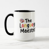 The Language Maestro マグカップ (左)