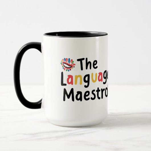 The Language Maestro マグカップ (左)