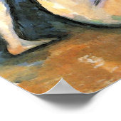 The Large Bathers by Paul Cezanne ポスター (角)