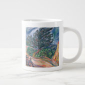The Large Blue Tree, c.1940-42(大きな青い木) ジャンボコーヒーマグカップ (右)