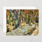 The Large Plane Trees By Vincent Van Gogh (正面/裏面)