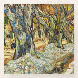 The Large Plane Trees By Vincent Van Gogh ガラスコースター