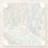 The Large Plane Trees By Vincent Van Gogh ガラスコースター (裏面)