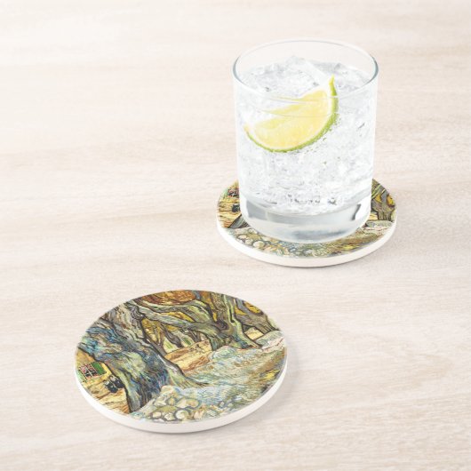 The Large Plane Trees By Vincent Van Gogh コースター (側面)