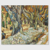 The Large Plane Trees By Vincent Van Gogh ラッピングペーパー (フラット)