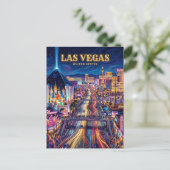 The Las Vegas Strip Nevada ポストカード (スタンド正面)