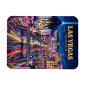 The Las Vegas Strip Nevada マグネット (横)