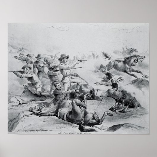 The Last Battle of General Custer ポスター (正面)