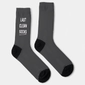 The Last Clean Gray Socks ソックス (右)