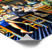 the last family dinner oil painting ポスター (角)