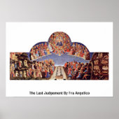 The Last Judgement By Fra Angelico ポスター (正面)