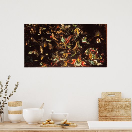 The Last Judgement by Hieronymus Bosch ポスター (キッチン)