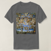 The Last Judgement by Michelangelo Tシャツ (デザイン正面)