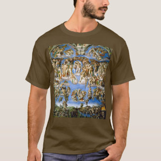 The last Judgement Michelangelo Tシャツ