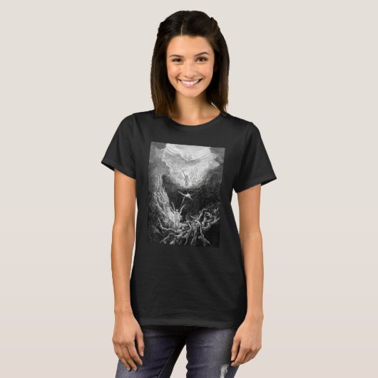The Last Judgment Gustave Dore Biblical Art Tシャツ (正面フル)
