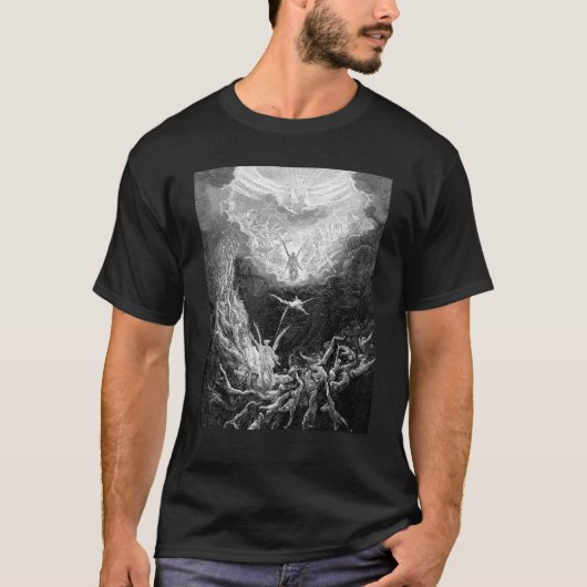 The Last Judgment Gustave Dore Biblical Art Tシャツ (正面)
