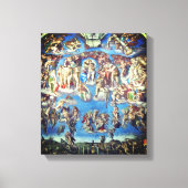 The Last Judgment – Michelangelo Buonarroti キャンバスプリント (正面)