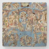 The Last Judgment – Michelangelo Buonarroti ストーンコースター (正面)