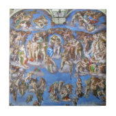 The Last Judgment – Michelangelo Buonarroti タイル (正面)